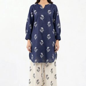 Indigo Bloom Printed Kurta Set